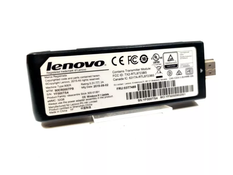 LENOVO IDEACENTRE STICK 300 /Z3735F/32GB/2GB W8.1 (90ER0007PB)