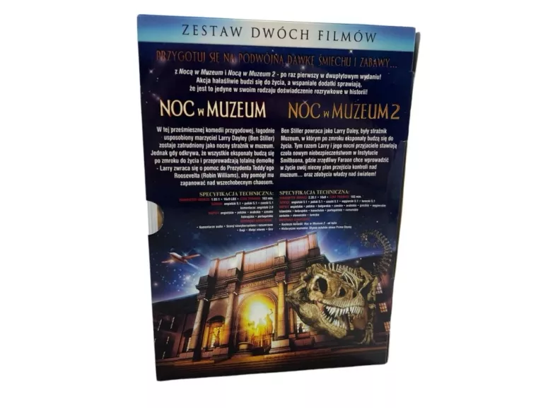 ZESTAW 2 FILMÓW NOC W MUZEUM