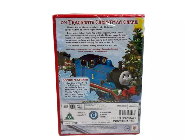 THOMAS FRIENDS THE CHRISTMAS ENGINES DVD