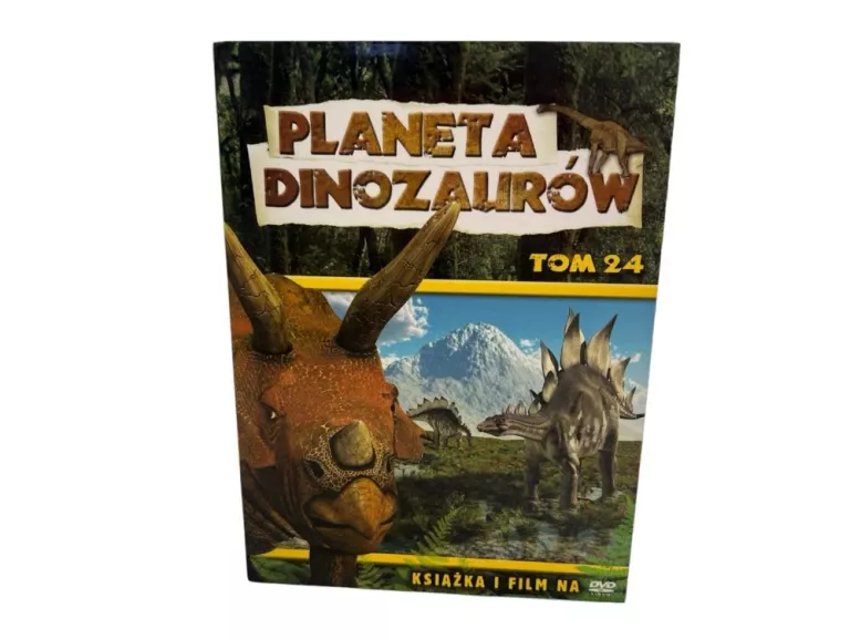 PLANETA DINOZAURÓW TOM 24 KSIĄŻKA I FILM NA DVD
