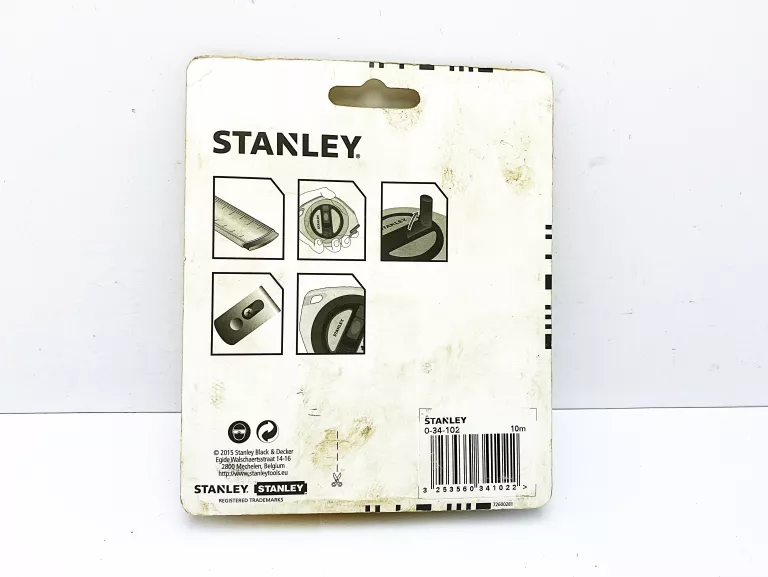 STANLEY TAŚMA MIERNICZA STALOWA 10M