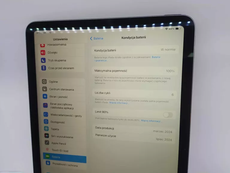 TABLET APPLE IPAD AIR 11 CALI (M2) WI-FI