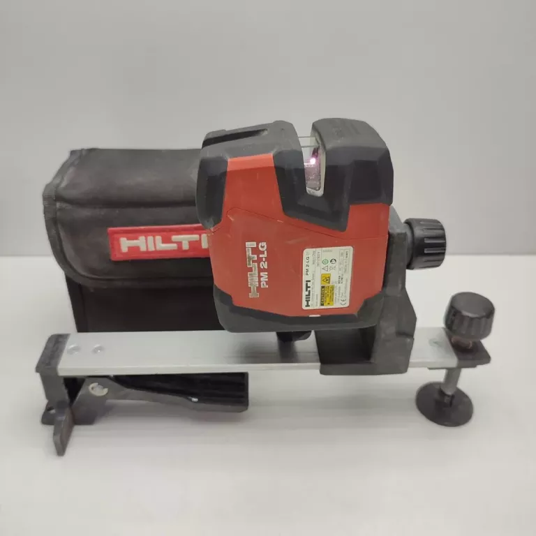 LASER KRZYŻOWY HILTI PM 2-LG 40 M ZIELONY W POKROWCU Z UCHWYTEM