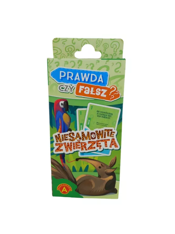 GRA PRAWDA CZY FAŁSZ? NIESAMOWITE ZWIERZĘTA ALEXANDER