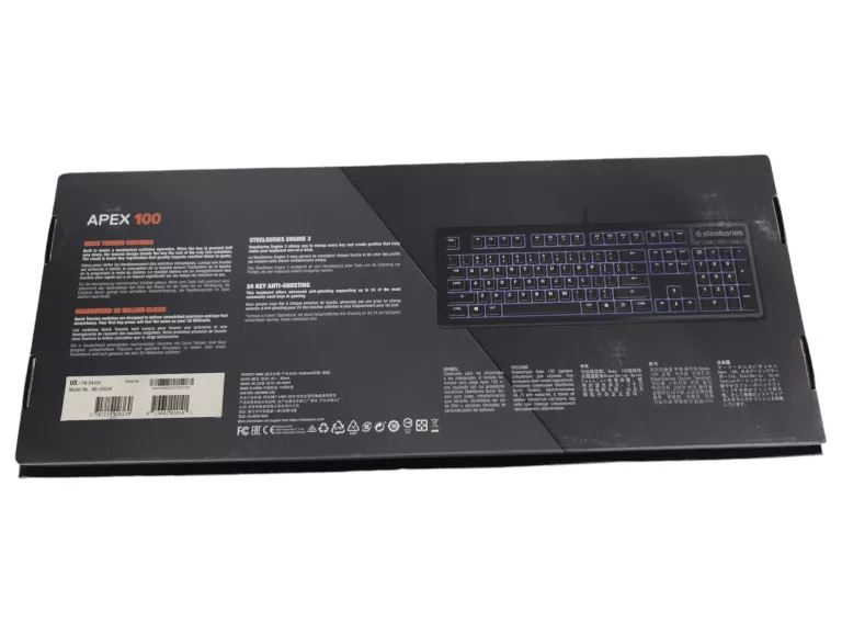 KLAWIATURA GAMINGOWA STEELSERIES APEX 100 LED USB