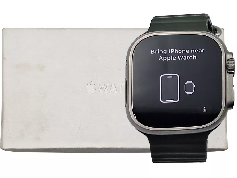 SMARTWATCH APPLE WATCH ULTRA 49MM TITANIUM + CERAMIC A2684 GREEN ALPINE |  Loombard.pl