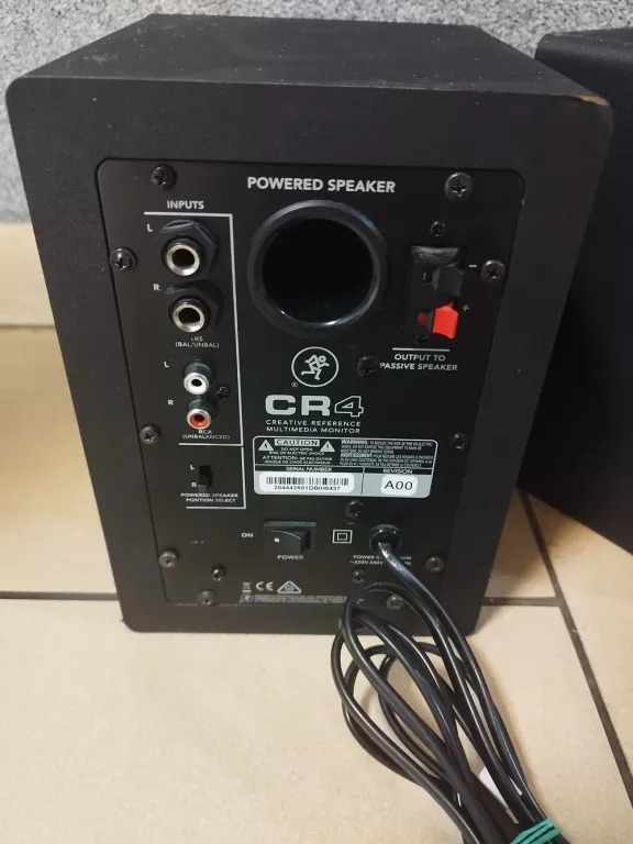 KOLUMNY MONITORY MACKIE CR-4X STUDIO AKTYWNE 50W UNIKAT
