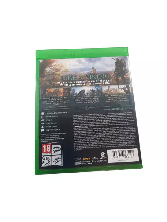 GRA NA XBOX ONE/X ASSASSINS CREED VALHALLA