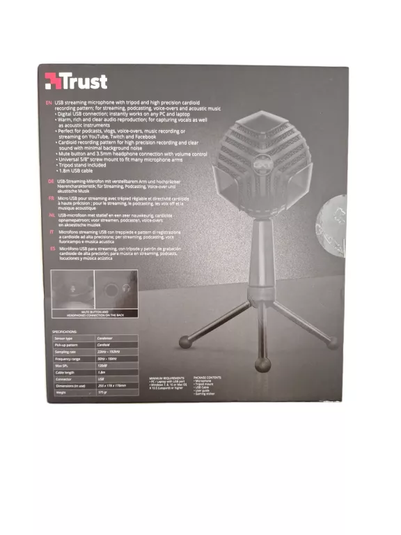 MIKROFON TRUST GXT 248 LUNO