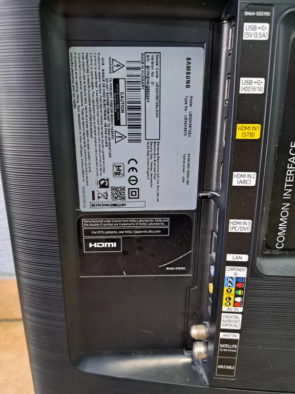 TELEWIZOR SAMSUNG UE32K5672SU SMART TV PILOT