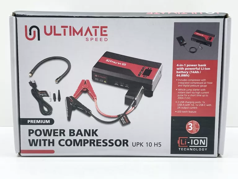 ULTIMATE SPEED POWERBANK UPK 10 H5 Z KOMPRESOREM