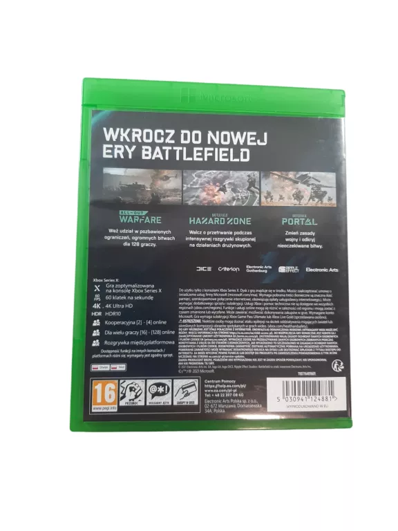 GRA NA XBOX SERIES X BATTLEFIELD 2042