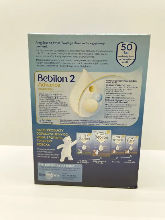 BEBILON 2 Z PRONUTRA ADVANCE MLEKO NASTĘPNE 1000 G