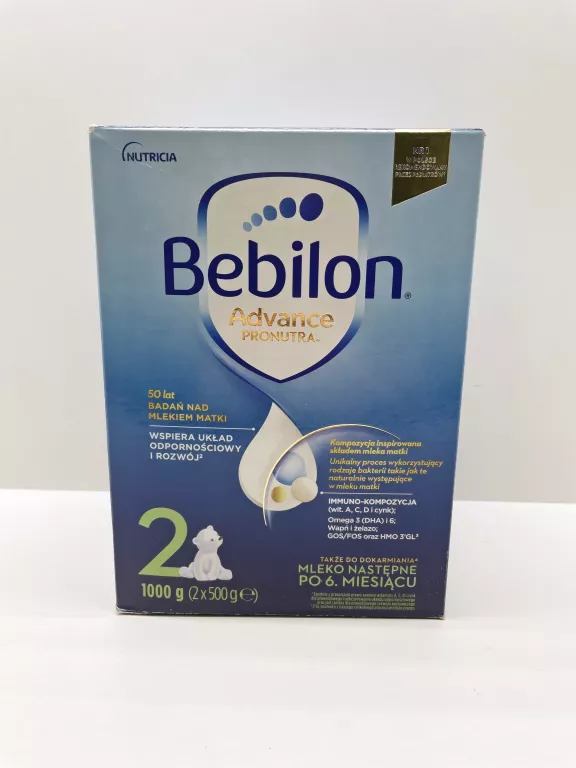 BEBILON 2 Z PRONUTRA ADVANCE MLEKO NASTĘPNE 1000 G