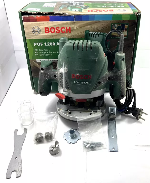 BOSCH FREZARKA GÓRNOWRZECIONOWA POF 1200 AE + PUDEŁKO