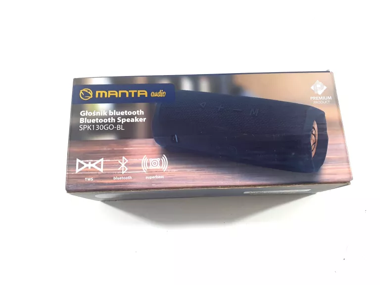 GŁOSNIK BT MANTA NIEBIESKI SPK130GO-BL