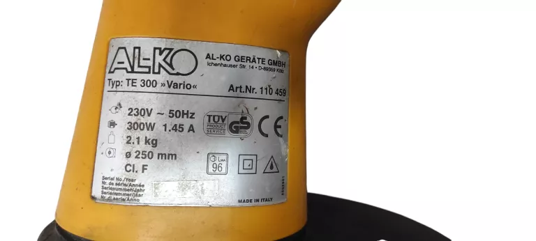PODKASZARKA ELEKTRYCZNA AL-KO TE 300