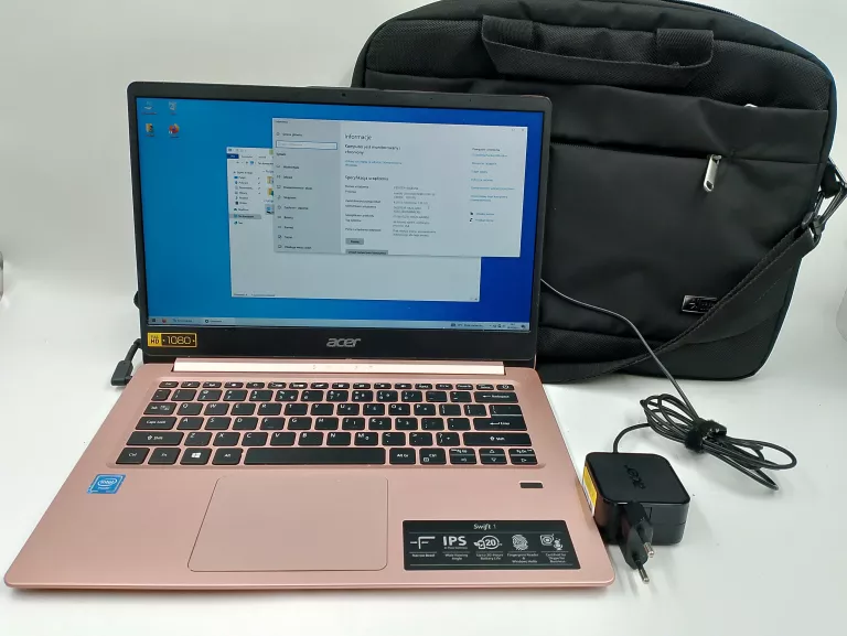 ACER SWIFT 1 SF114-32-C1H6 N4020 4GB 64GB WIN10H + ZASILACZ