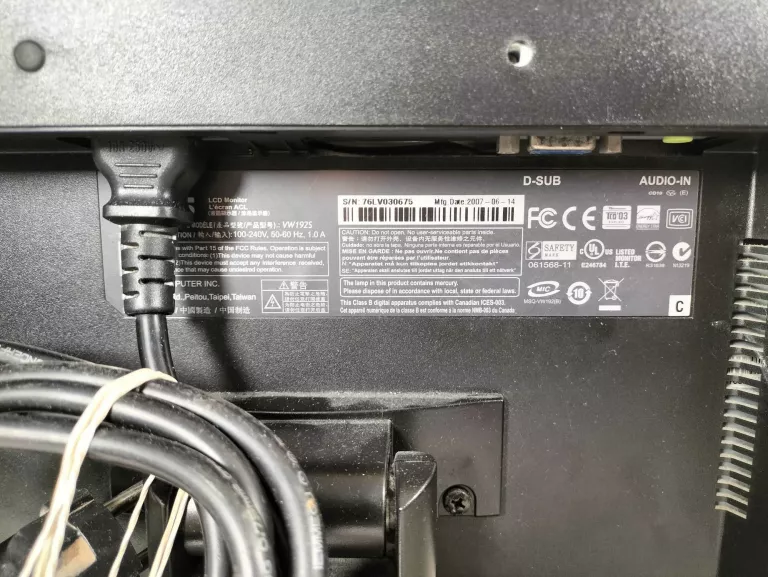 KOMPUTER DELL OPTIPLEX 750 + MONITOR ASUS VW192S
