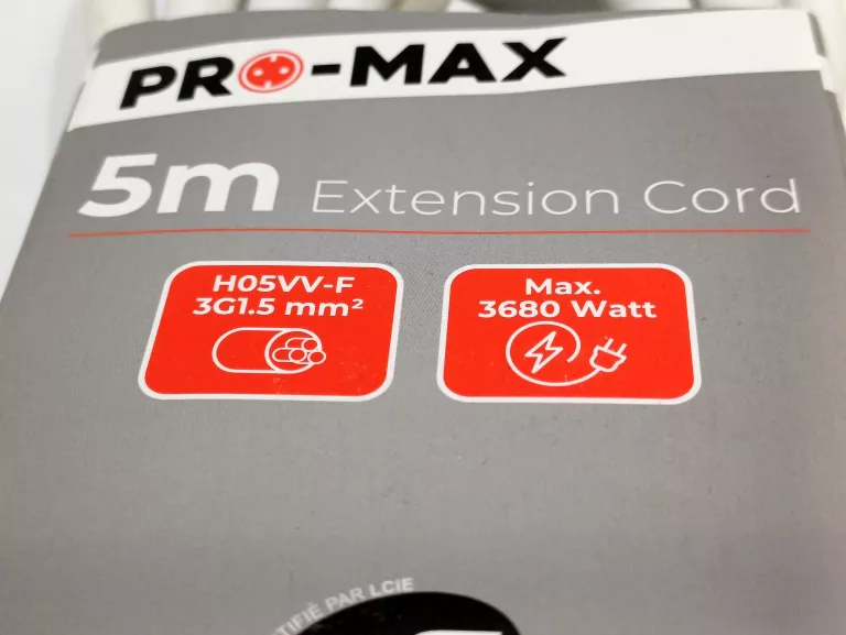 PRZEDŁUŻACZ PRO MAX 5M POJEDYNCZY