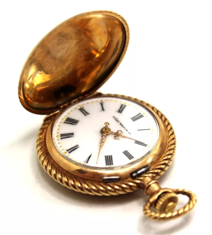 ZEGAREK KIESZONKOWY PERY WATCH ZŁOTY 585