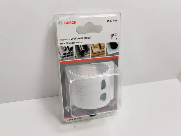 BOSCH PIŁA OTWORNICA BIMETAL 57 MM DREWNO I METAL
