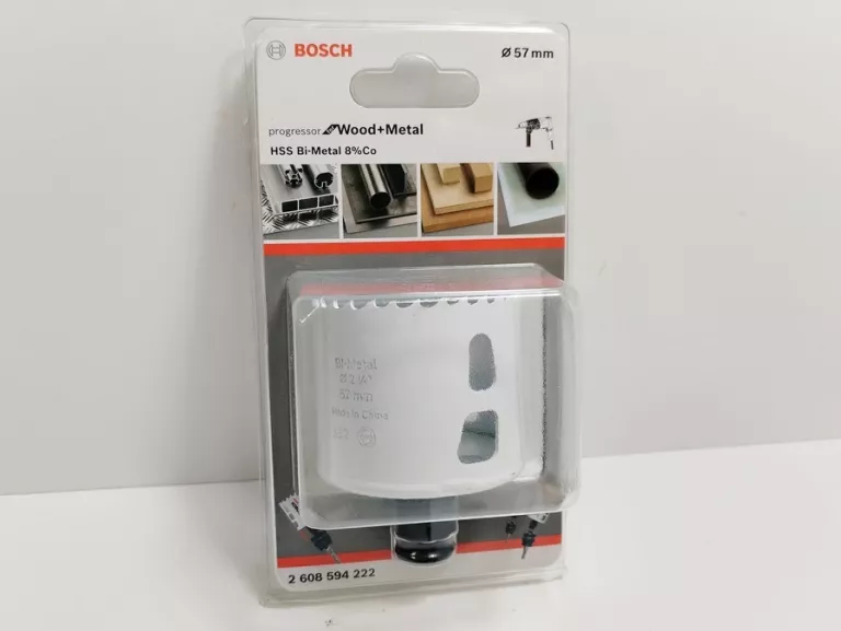 BOSCH PIŁA OTWORNICA BIMETAL 57 MM DREWNO I METAL