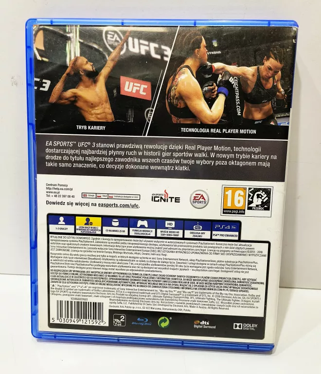 GRA NA PS4 UFC 3