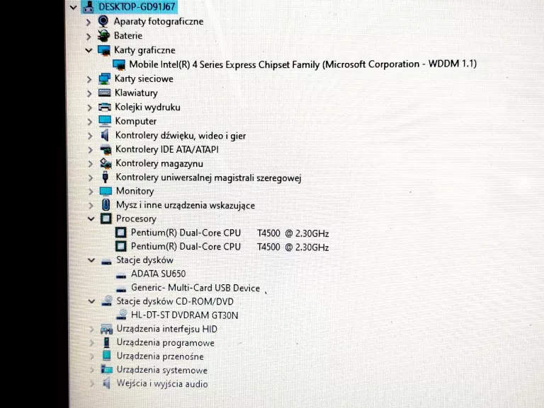 LAPTOP TOSHIBA SATELLITE C660 #INTEL PENTIUM X2/4GB RAM/120GB SSD