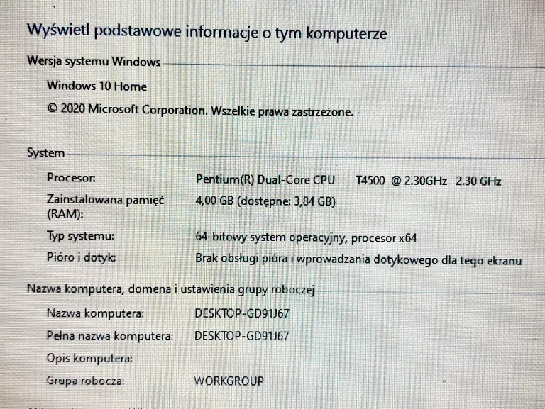 LAPTOP TOSHIBA SATELLITE C660 #INTEL PENTIUM X2/4GB RAM/120GB SSD