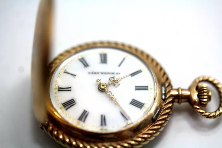 ZEGAREK KIESZONKOWY PERY WATCH ZŁOTY 585