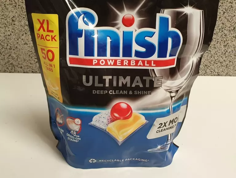 KAPSUŁKI DO ZMYWARKI FINISH ULTIMATE DEEP CLEAN 50 SZT