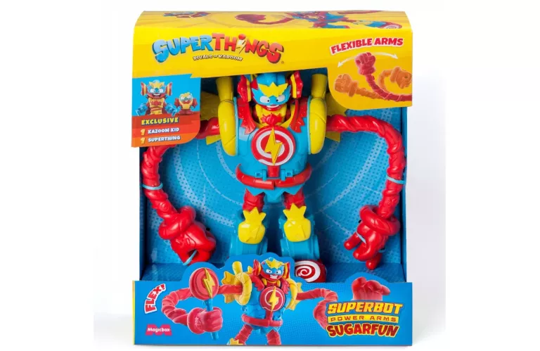 SUPERTHINGS ZINGS SUPERBOT POWER ARMS SUGARFUN