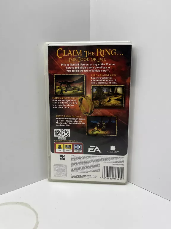 GRA PSP THE LORD OF THE RINGS TACTICS