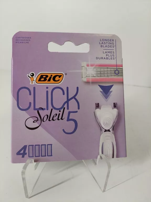 BIC CLICK 5 SOLEIL WKŁADY DO MASZYNKI OSTRZA 4 SZT.