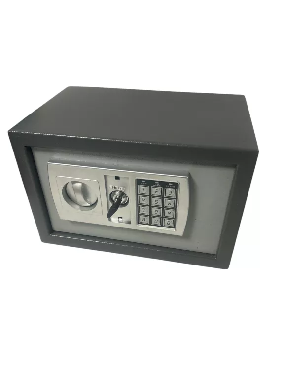 SEJF ELEKTRONICZNY KASA PANCERNA CZARNA 20X31X20 CM