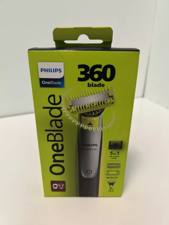 MASZYNKA DO GOLENIA PHILIPS ONE BLADE 360 QP2834/23 KOMPLET