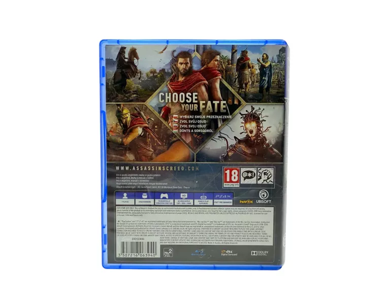 GRA NA PS4 ASSASSINS CREED ODYSSEY