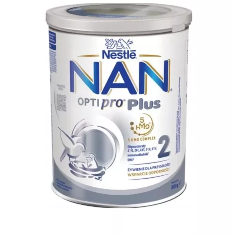 NESTLE NAN OPTIPRO 2 PLUS MLEKO MODYFIKOWANE NASTĘPNE 800G 7613034820655