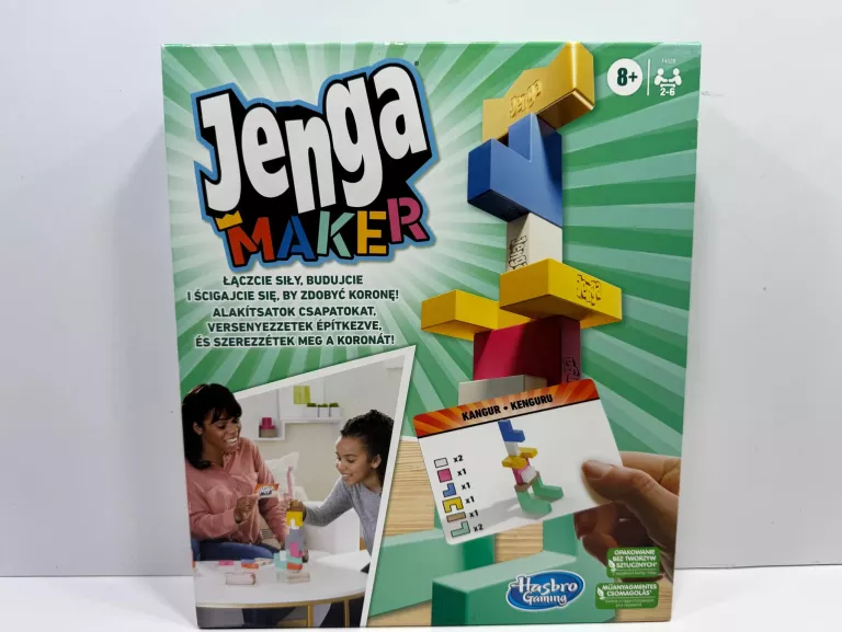 HASBRO GRA ZRĘCZNOŚCIOWA JENGA MAKER F4528