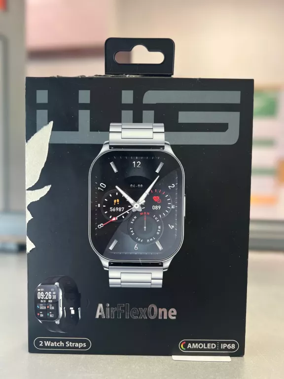 SMARTWATCH WG AIRFLEX ONE SREBRNY