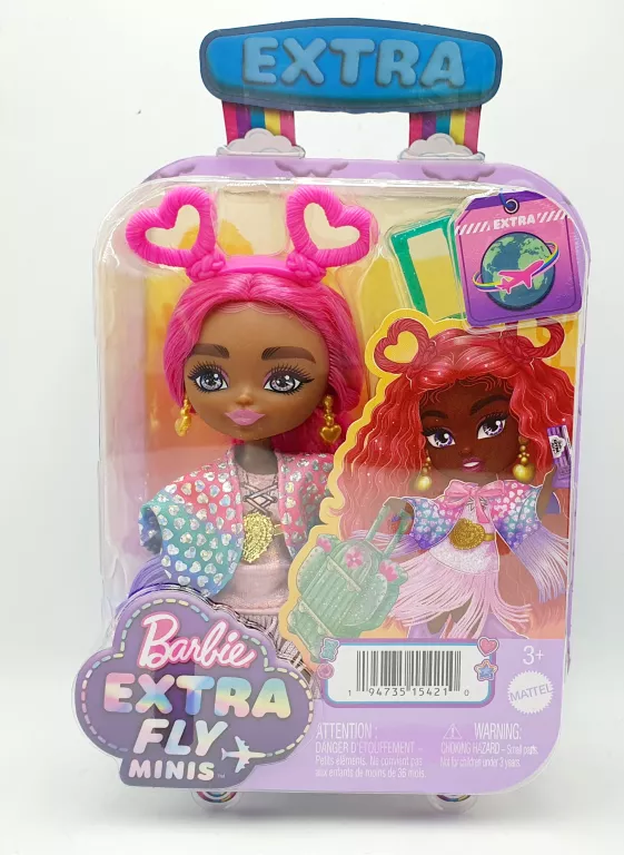 BARBIE EXTRA FLY MINIS LALKA HIPPIE HPB19