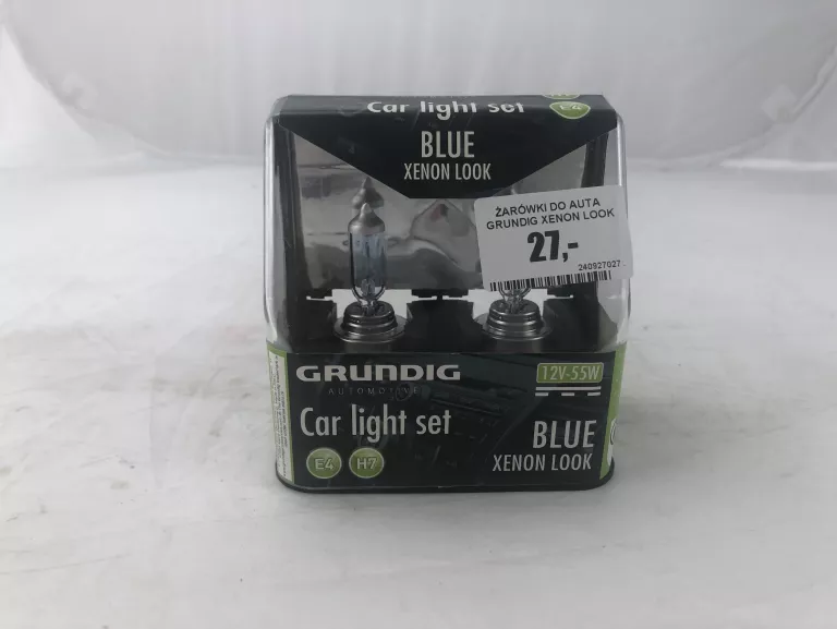 ŻARÓWKI DO AUTA GRUNDIG XENON LOOK E4 H7