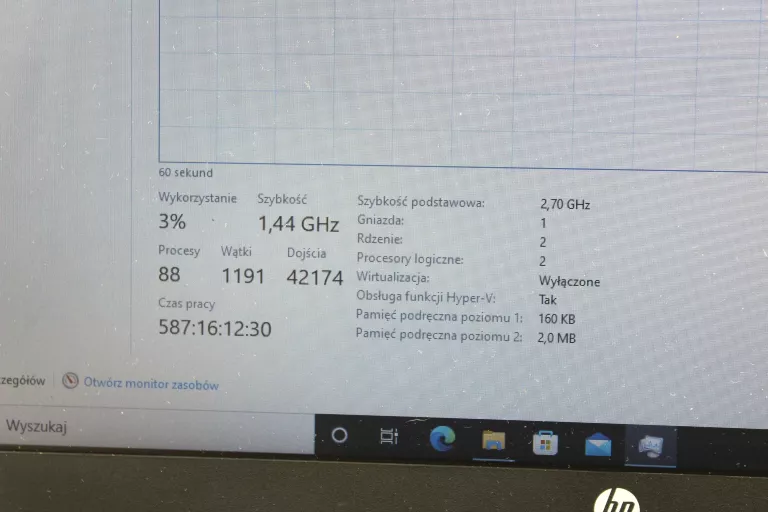 LAPTOP HP PROBOOK 6475B AMD A6-4400M 4GB/150GB