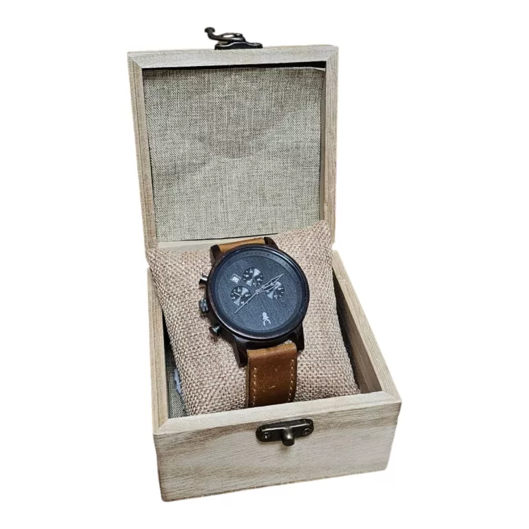 ELEGANCKI ZEGAREK WOODWEAR CRAVEMAN BROWN *POLECAM*