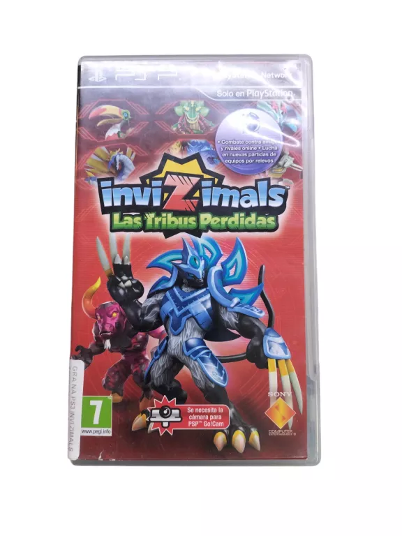 GRA NA PSP INVIZIMALS LAS TRIBUS PERDIDAS