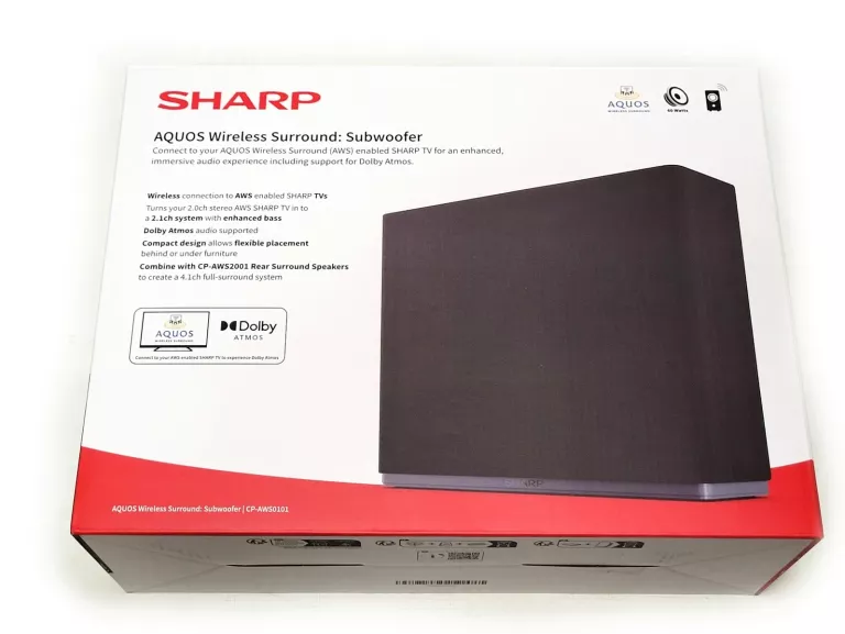 SUBWOOFER AKTYWNY SHARP CP-AWS0101 +PUD