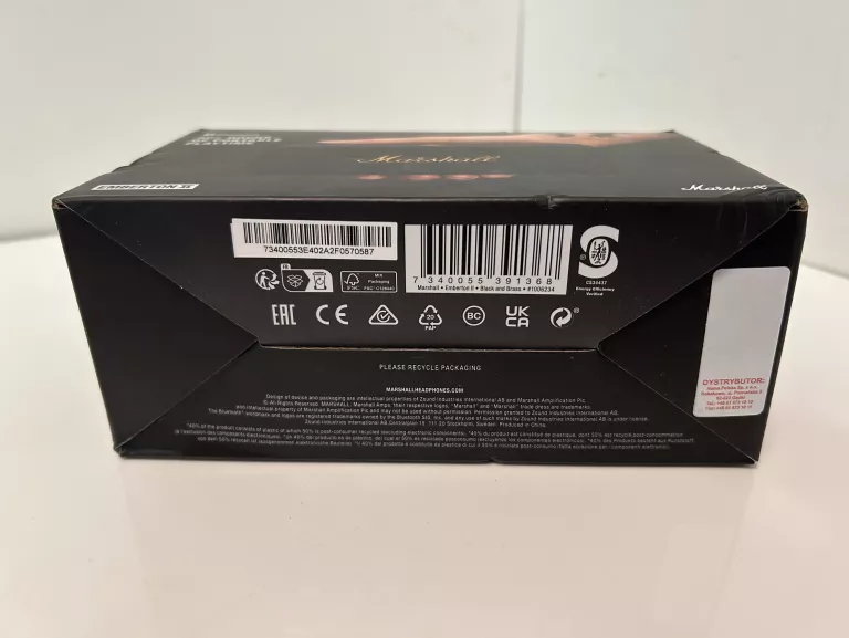 GŁOŚNIK BLUETOOTH MARSHALL EMBERTON II KOMPLET