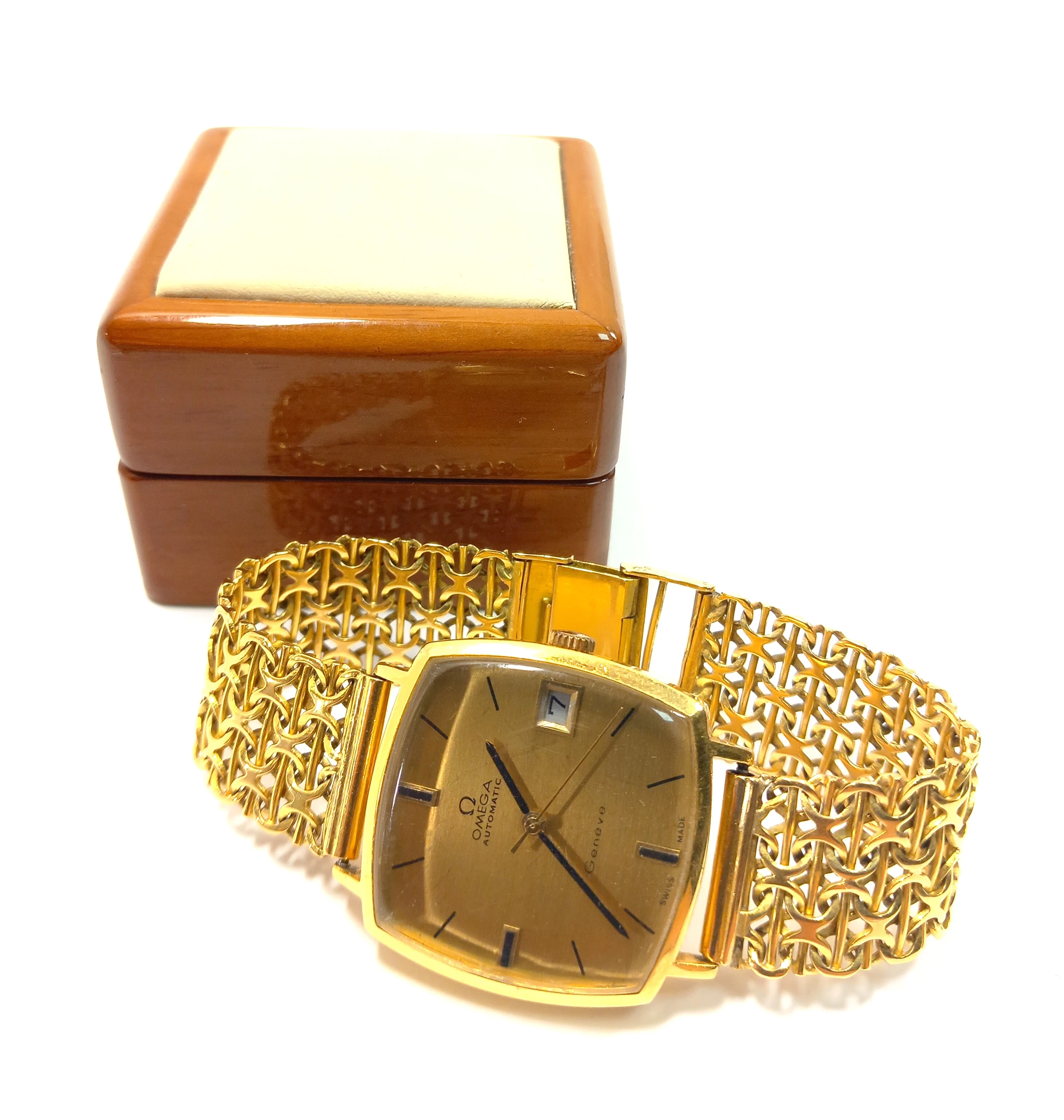 zloty-zegarek-omega-automatic-geneve-pr750-zlota-bransoleta-polska-319-szczytno