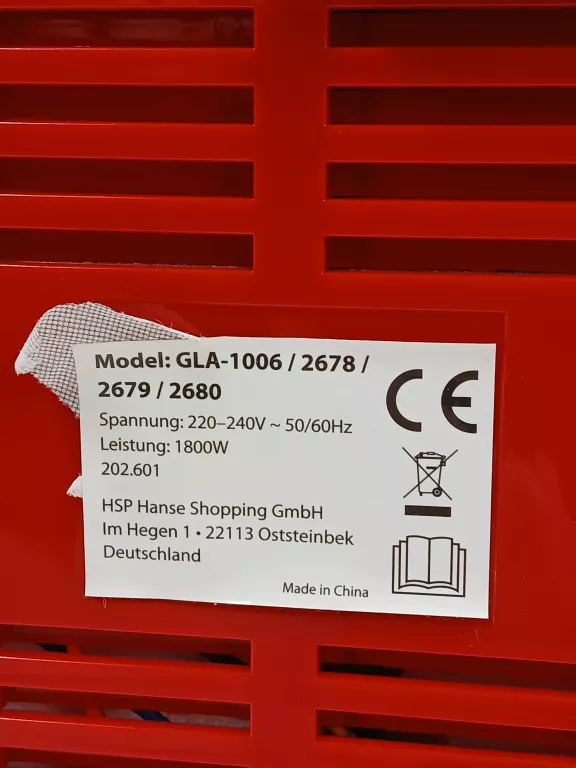 MINI PIEKARNIK FRYTKOWNICA BEZTŁUSZCZOWA MIC GLA-1006 12L 1800W GWARANCJA